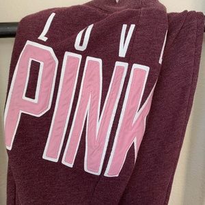 PINK Victoria’s Secret sweats Sz M
